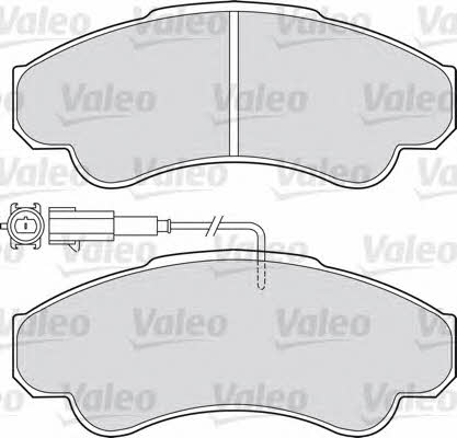 Valeo 598569 Brake Pad Set, disc brake 598569