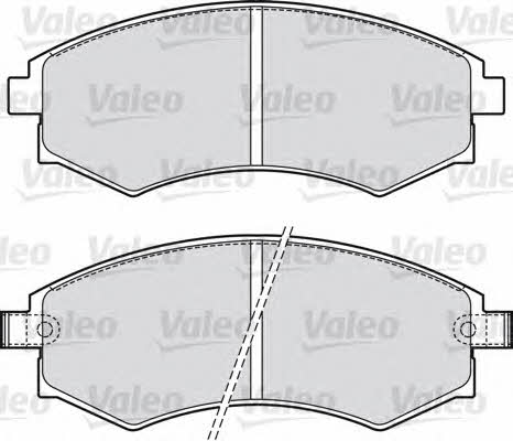 Valeo 598574 Brake Pad Set, disc brake 598574
