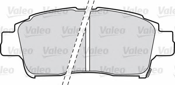 Valeo 598576 Brake Pad Set, disc brake 598576