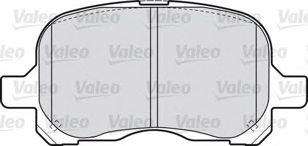 Valeo 598579 Brake Pad Set, disc brake 598579