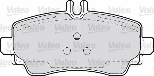 Valeo 598582 Brake Pad Set, disc brake 598582