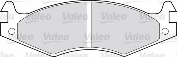 Valeo 598595 Brake Pad Set, disc brake 598595