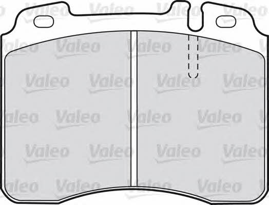 Valeo 598601 Brake Pad Set, disc brake 598601