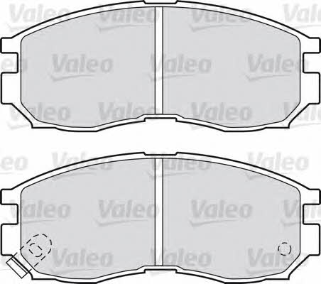 Valeo 598625 Brake Pad Set, disc brake 598625