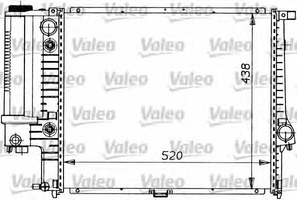 Valeo 819413 Radiator, engine cooling 819413