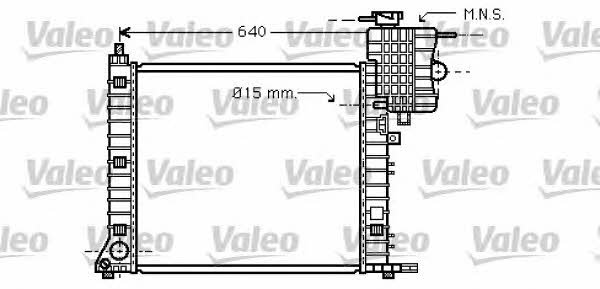 Valeo 734669 Radiator, engine cooling 734669