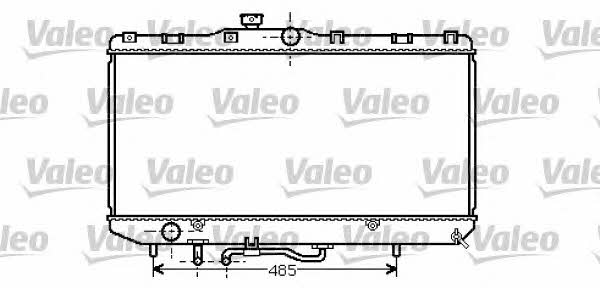 Valeo 734839 Radiator, engine cooling 734839