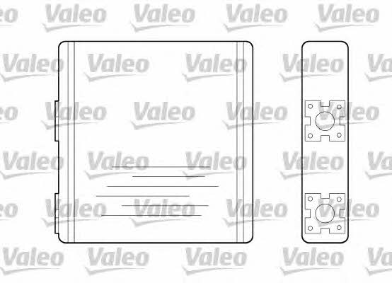 Valeo 812108 Heat exchanger, interior heating 812108