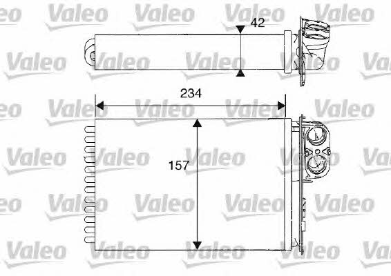 Valeo 812215 Heat exchanger, interior heating 812215