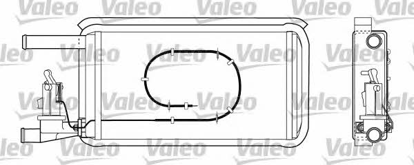 Valeo 812217 Heat exchanger, interior heating 812217