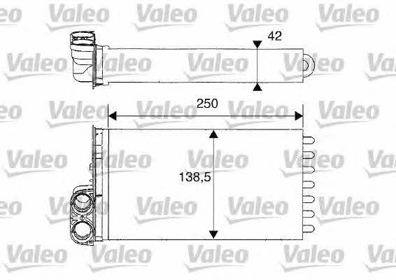 Valeo 812234 Heat exchanger, interior heating 812234