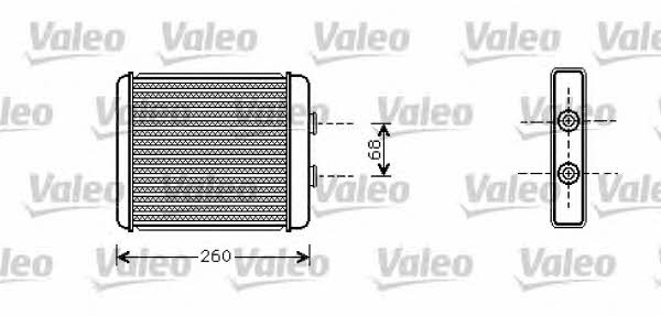 Valeo 812284 Heat exchanger, interior heating 812284