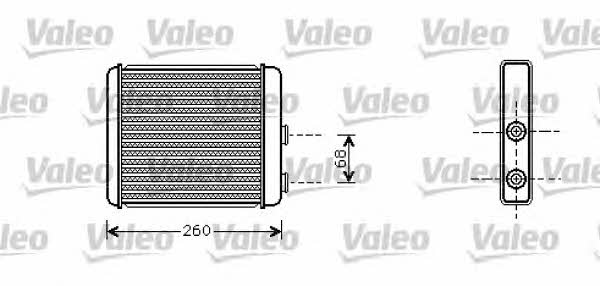 Valeo 812285 Heat exchanger, interior heating 812285