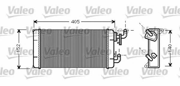 Valeo 812301 Heat exchanger, interior heating 812301