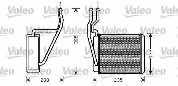 Valeo 812320 Heat exchanger, interior heating 812320