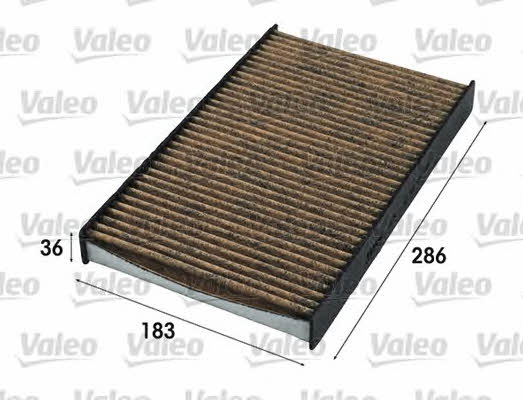 Valeo 701014 Activated carbon cabin filter with antibacterial effect 701014