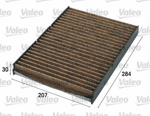 Valeo 701016 Activated carbon cabin filter with antibacterial effect 701016