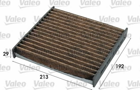 Valeo 701021 Activated carbon cabin filter with antibacterial effect 701021