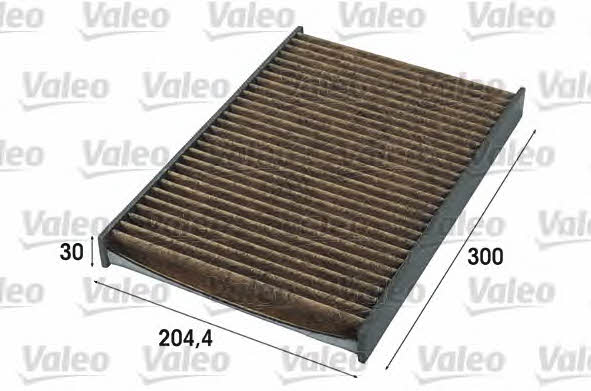 Valeo 701023 Activated carbon cabin filter with antibacterial effect 701023