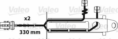 Valeo 882329 Warning contact, brake pad wear 882329