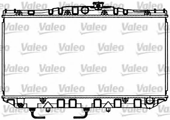 Valeo 731096 Radiator, engine cooling 731096