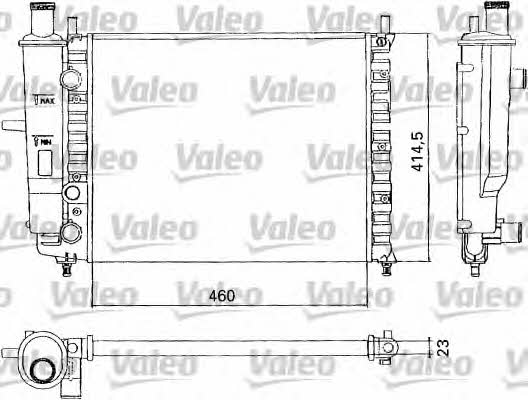 Valeo 731304 Radiator, engine cooling 731304