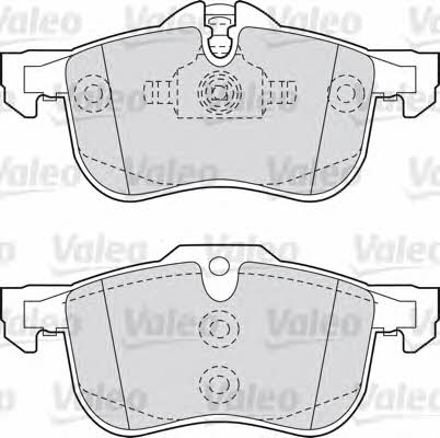 Valeo 598632 Brake Pad Set, disc brake 598632