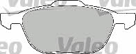 Valeo 598649 Brake Pad Set, disc brake 598649