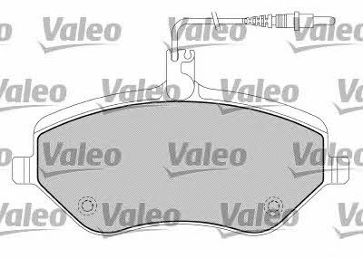 Valeo 598663 Brake Pad Set, disc brake 598663