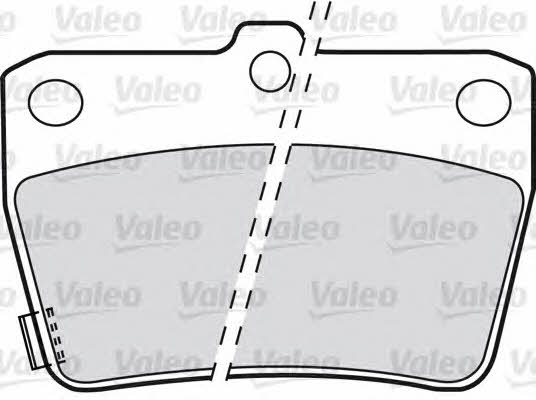 Valeo 598673 Brake Pad Set, disc brake 598673