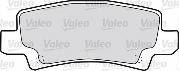 Valeo 598680 Brake Pad Set, disc brake 598680