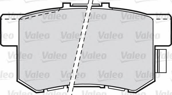 Valeo 598682 Brake Pad Set, disc brake 598682