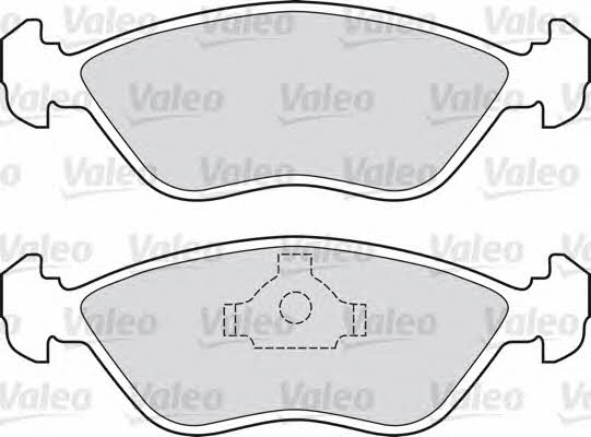 Valeo 598684 Brake Pad Set, disc brake 598684