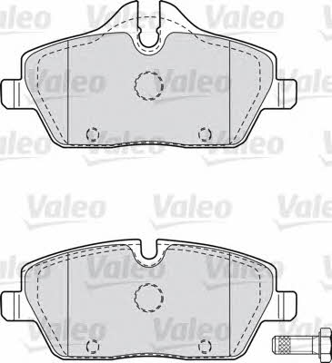 Valeo 598699 Brake Pad Set, disc brake 598699