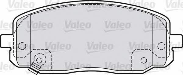 Valeo 598707 Brake Pad Set, disc brake 598707