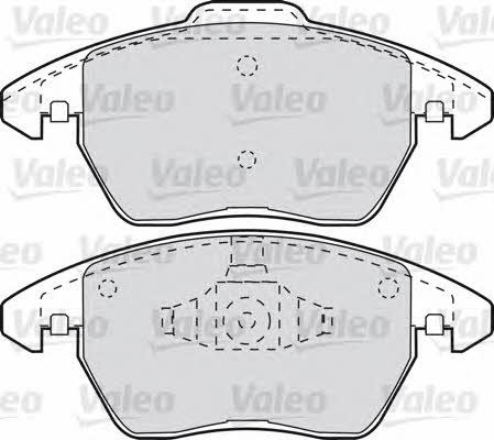 Valeo 598715 Brake Pad Set, disc brake 598715