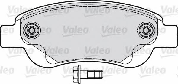 Valeo 598718 Brake Pad Set, disc brake 598718