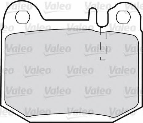 Valeo 598719 Brake Pad Set, disc brake 598719