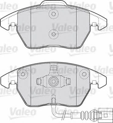 Valeo 598729 Brake Pad Set, disc brake 598729