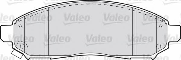 Valeo 598738 Brake Pad Set, disc brake 598738