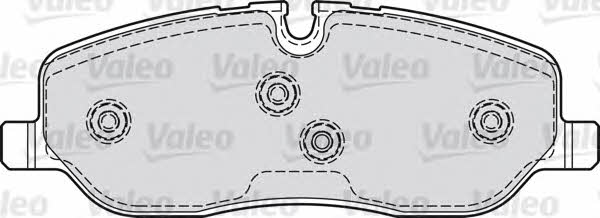 Valeo 598741 Brake Pad Set, disc brake 598741
