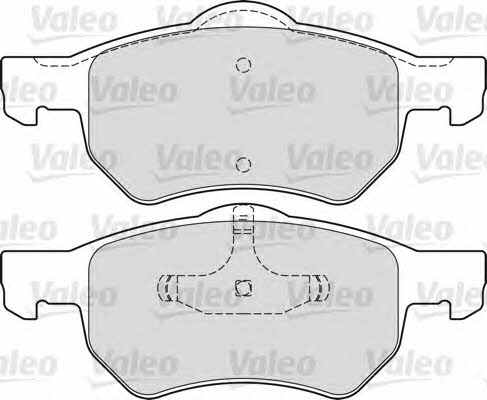 Valeo 598756 Brake Pad Set, disc brake 598756