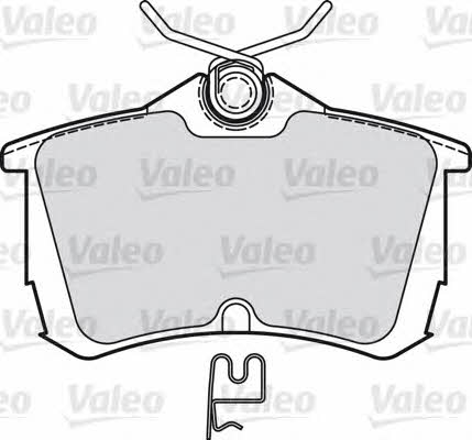 Valeo 598758 Brake Pad Set, disc brake 598758