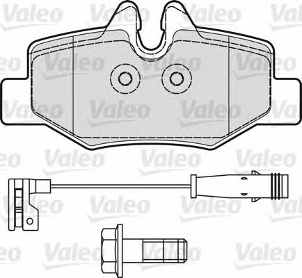 Valeo 598765 Brake Pad Set, disc brake 598765