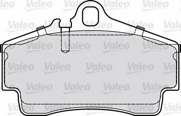 Valeo 598768 Brake Pad Set, disc brake 598768