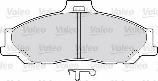 Valeo 598784 Brake Pad Set, disc brake 598784