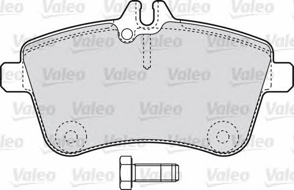 Valeo 598795 Brake Pad Set, disc brake 598795