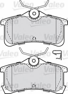 Valeo 598810 Brake Pad Set, disc brake 598810