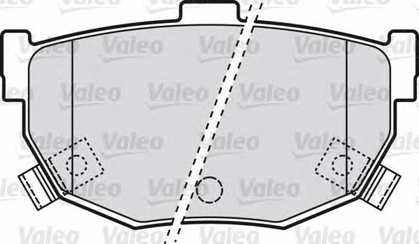 Valeo 598817 Brake Pad Set, disc brake 598817