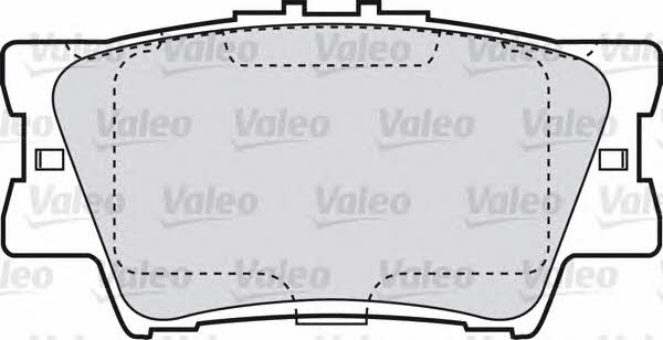 Valeo 598819 Brake Pad Set, disc brake 598819